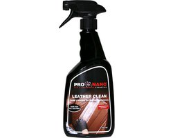 ProNano | Pro Nano Leather Clean 750ml | Nano Technologie | innovatief product gemaakt op waterbasis en het is veilig voor alle soorten leer. Het verwijdert verschillende soorten vuil en vlekken, absorbeert geuren en veroorzaakt geen verkleuring.
