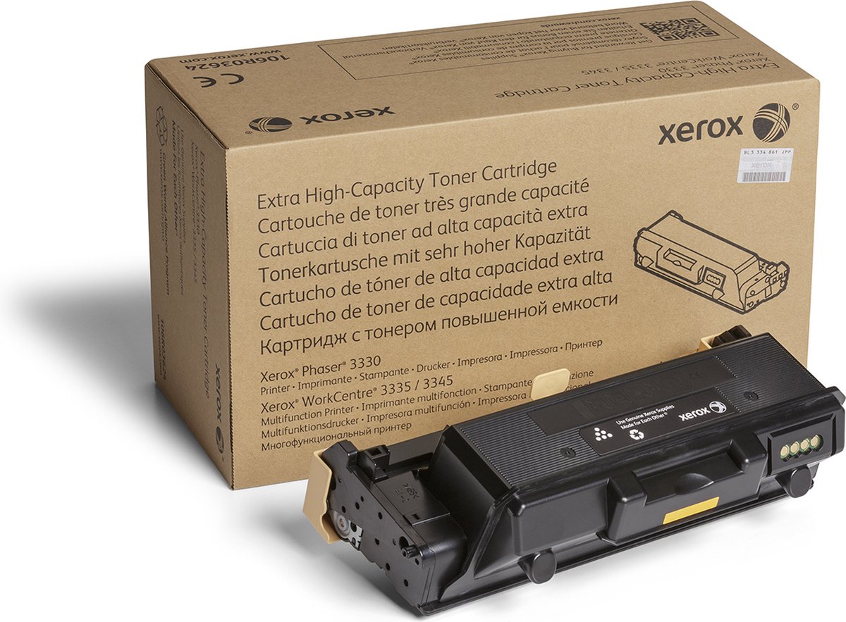 Toner Xerox 106R03624 Black