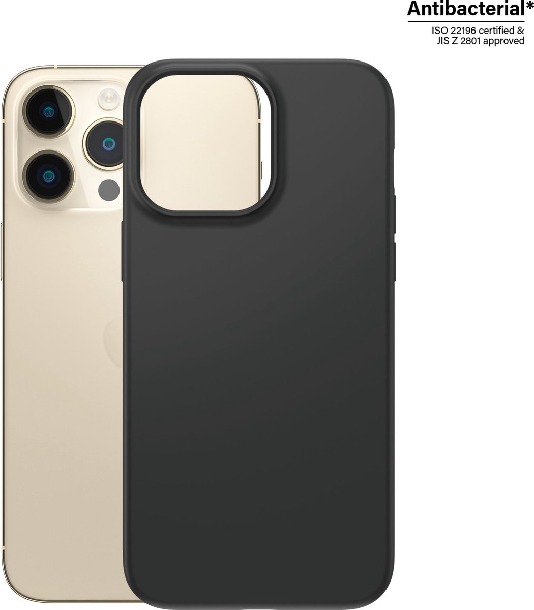 PanzerGlass - Biologisch - afbreekbaar hoesje voor iPhone - 14 - Pro - Max - zwart