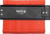 Yato aftekenhulp - Profielmal - 12,5 cm - Met magneet