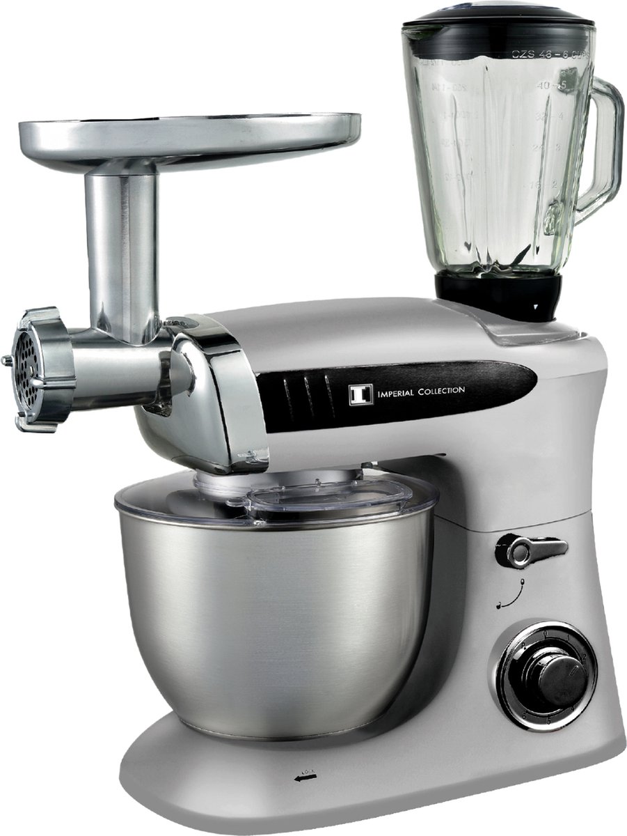 Robot culinaire Royal Swiss 10L - 2000W - Avec mixeur et moulin à lecture -  Puissant 3