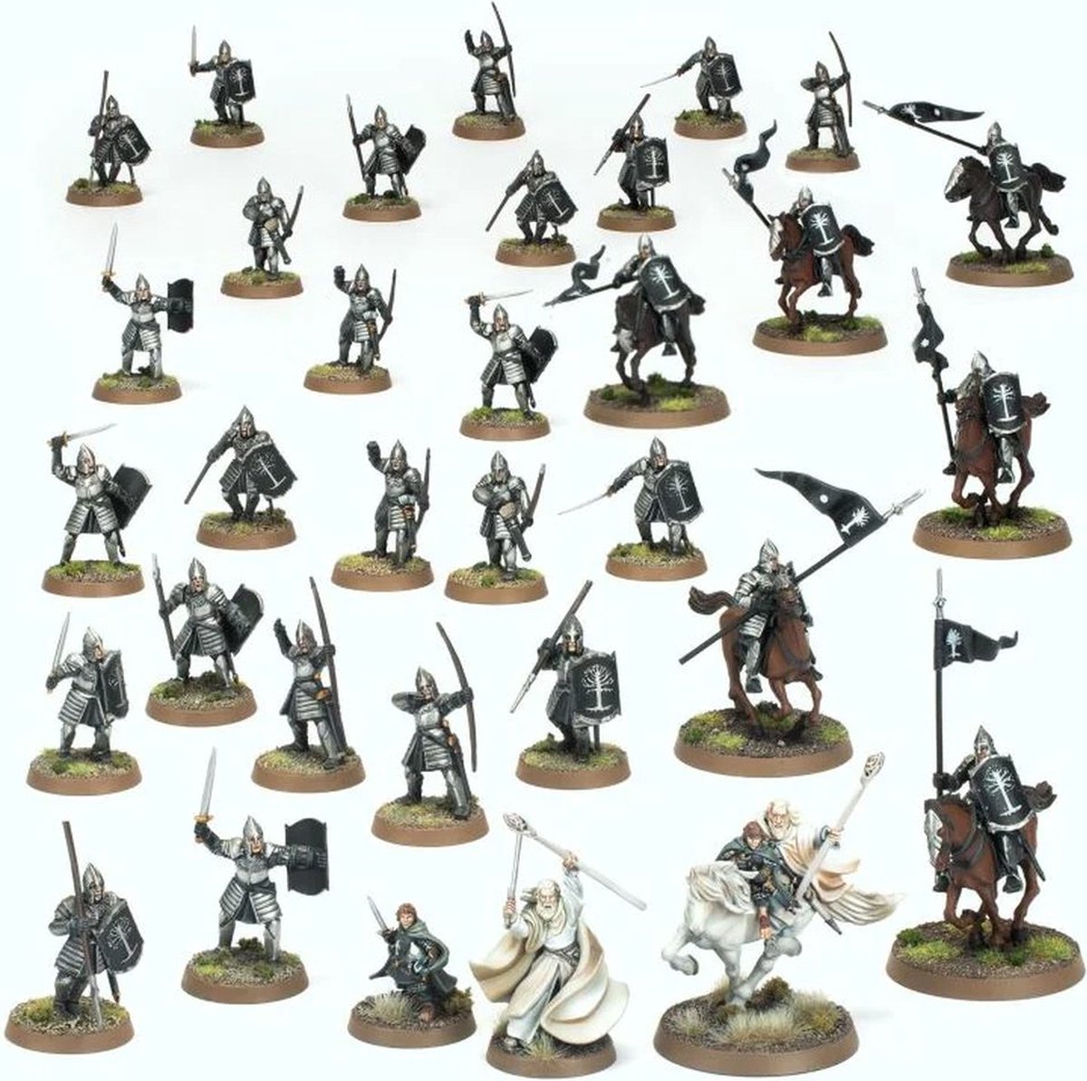 Middle Earth Strategy Battle Game: Gondor Minas Tirith Warriors...