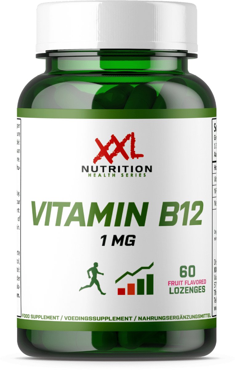 Vitamine B12 - 1mg - 60 zuigtabletten