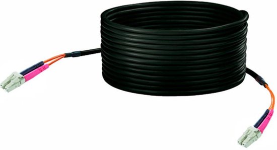 Siemens 6XV18735RT15 Glasvezel Optische vezel Aansluitkabel Zwart, Oranje 50/125 µ Multimode OM2