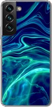 Coque Samsung Galaxy S22 - Abstrait - Vagues - Design - Coque de téléphone en Siliconen