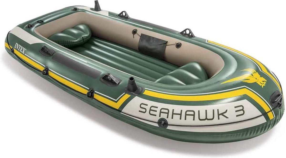 #Intex #Seahawk 3 #Rubberboot - #Boot - #opblaasboot - Intex - #Waterplezier - #Roeien #watersport