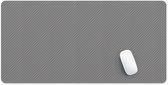 Gaming de souris gamer XXL 80 x 40 cm | Tapis de souris gaming gris anti-dérapant| Tapis de souris antidérapant| Tapis de souris (80 x 40 cm)