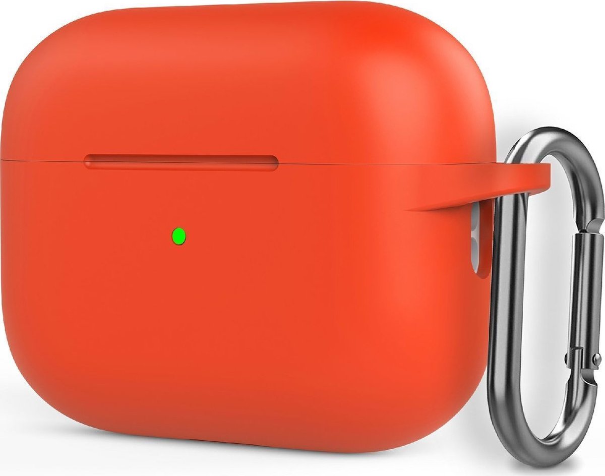 Mobigear Color Siliconen Hoesje voor Apple AirPods Pro 2 - Oranje