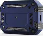 Mobigear Hoesje geschikt voor Apple AirPods Pro 2 Shockproof Hardcase Hoesje | Mobigear Armor - Blauw