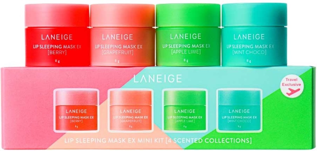 Laneige Lip Sleeping Mask Ex Mini Kit 4 x 8 g