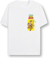 Disney Toy Story - Woody & Bullseye Kinder T-shirt - Kids tm 10 jaar - Wit