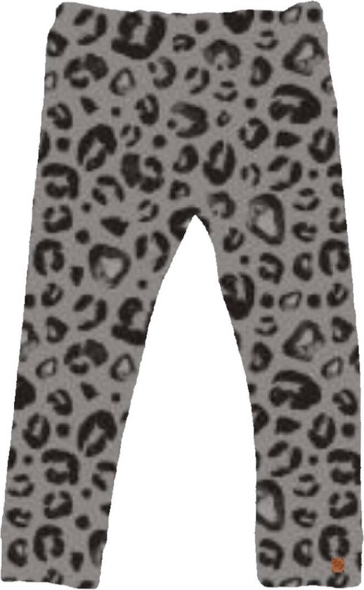 legging panter grijs