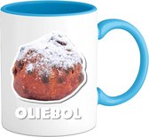 Oliebol - Mok - Aqua
