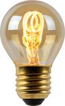 Lucide LED Bulb - Filament lamp - LED Dimb. - E27 - 1x3W 2200K - Amber