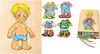 Afbeelding van het spelletje Woody Aankleed Jongenspuzzel Set | Rijgen | Motorische Ontwikkeling Speelgoed | Educatieve Speelgoed | Kleding Herkennen Speelgoed | Aankleed set Speelgoed | Rijgen Met Kledingstukken Jongens | Leerspel | Kledingset