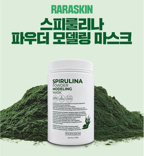 PARASKIN SPIRULINA POWDER MODELING MASK bol
