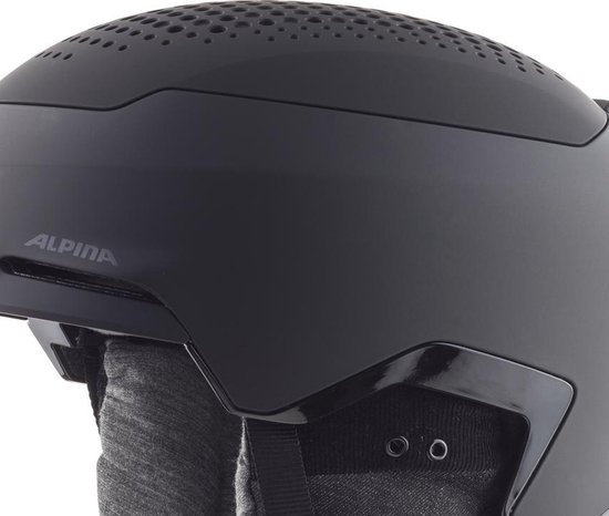 Casque de ski Alpina Gems | Noir mat | Taille: 51-55 cm