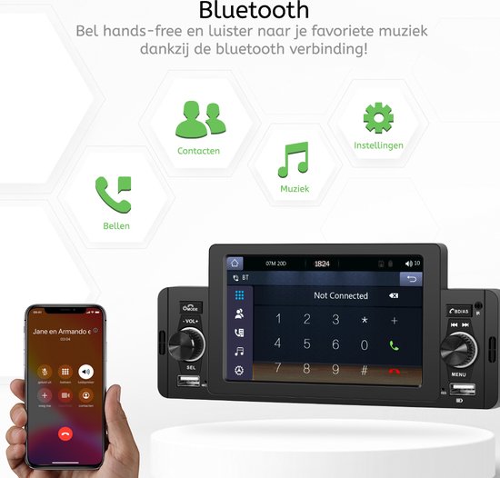 9901C 7 inch draadloze autoradio Bluetooth 5.1 radio CarPlay en Android Auto FM-radio MP5-speler kopen vanaf een prijs van 69 9901C 7 inch draadloze autoradio Bluetooth 5.1 radio CarPlay en Android Auto FM-radio MP5-speler kopen vanaf een prijs van 69