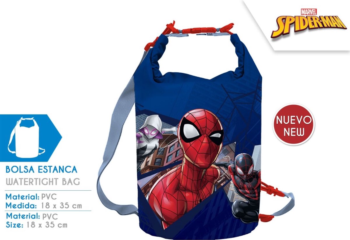 Waterdichte Tas Spider-man Spiderman - Sport tas - Gymtas - 18 x 35 CM