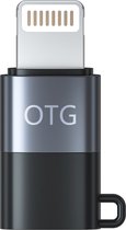OTG Adapter Lightning naar USB-C Female - kabel - Usb-A - geschikt voor iPhone - Staza