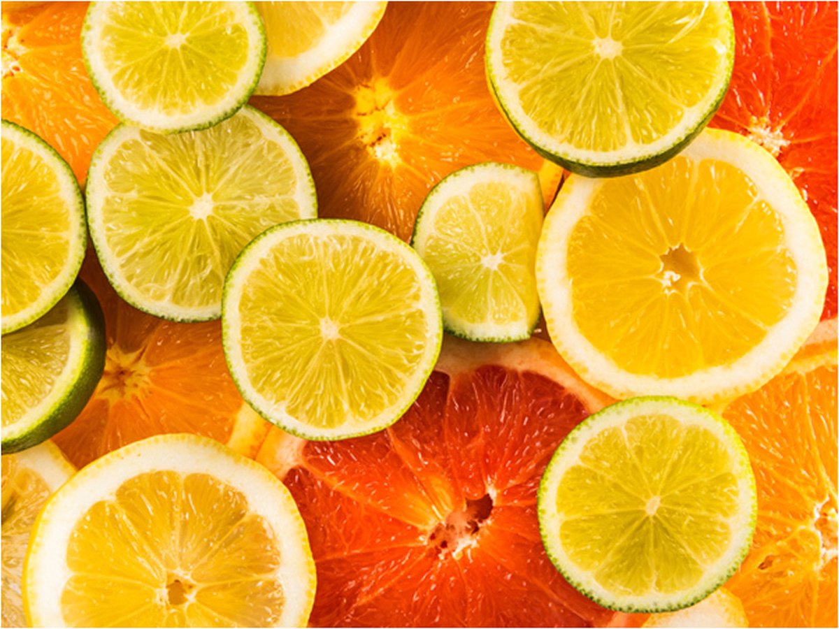 Fotobehang - Citrus fruits.