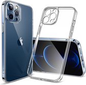 MCM Transparant iPhone 14 Pro Max hoesje - Clear Case - Kras bestendig hoesje – Telefoonhoesje Transparant