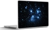 Laptop sticker - 15.6 inch - Universum - Planeten - Sterren - Jongens - Meisjes - Kinderen - 36x27,5cm - Laptopstickers - Laptop skin - Cover