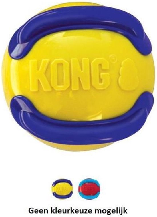 Kong jaxx brights ball assorti 7,5x7,5x7,5 cm