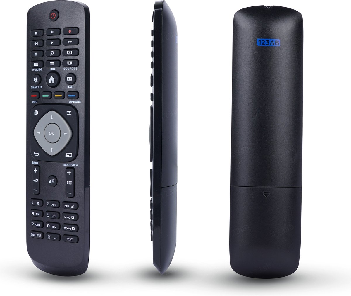 Universele afstandsbediening RQ-P1H geschikt voor Philips TV - 123AB