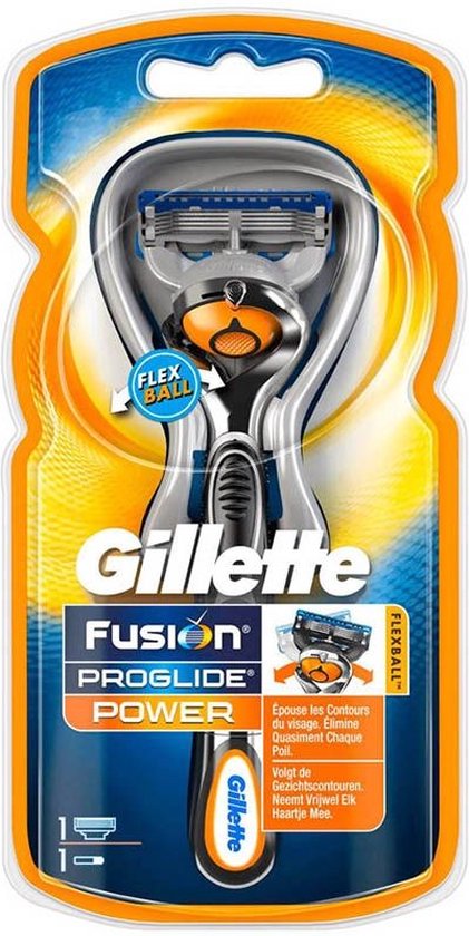 Gillette Fusion ProGlide Power met Flexball Technologie Scheersysteem - Scheermes |