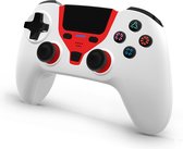 Bluetooth Controller - Geschikt voor Playstation 4 / PC - PS4 Wireless Controller - Joystick - Geschikt voor PS4/PS4 Slim/PS4 Pro en Computer - wit