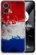 Telefoon Hoesje Motorola Edge 30 Neo Mobiel Case Nederlandse Vlag