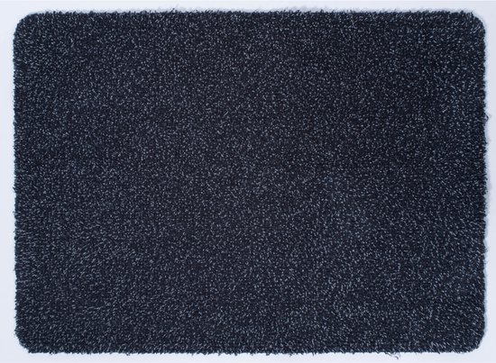 Paillasson Lavable Flipper - Antidérapant - 45 x 65 cm - Nuit