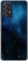 Geschikt voor Samsung Galaxy A53 5G hoesje - Sterrenstelsel - Nacht - Melkweg - Jongens - Meisjes - Kinderen - Siliconen Telefoonhoesje