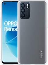 Oppo Reno6 Siliconen (TPU) Hoesje Doorzichtig