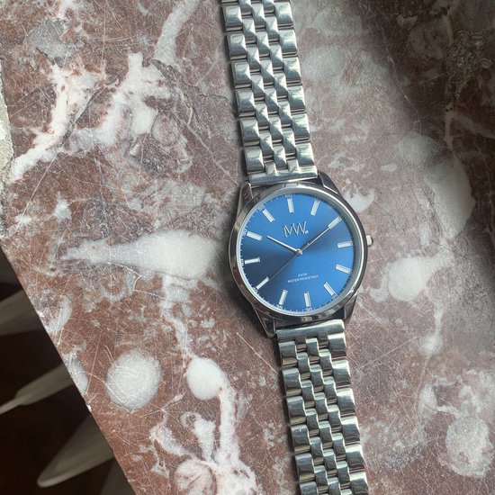 Meyewatch RC Montre Homme Argent