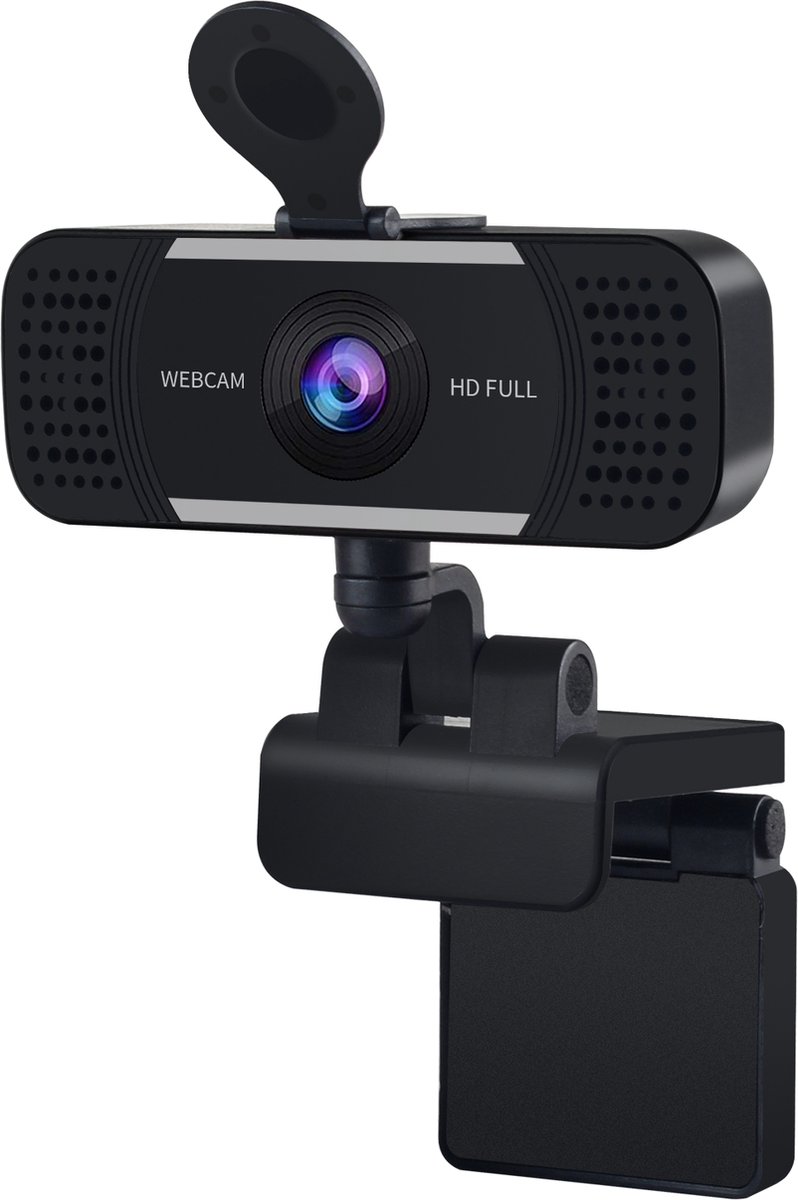 ARRK Webcam - HD Pro Webcam - Ingebouwde Microfoon - Inclusief Webcam Cover - Voor Pc