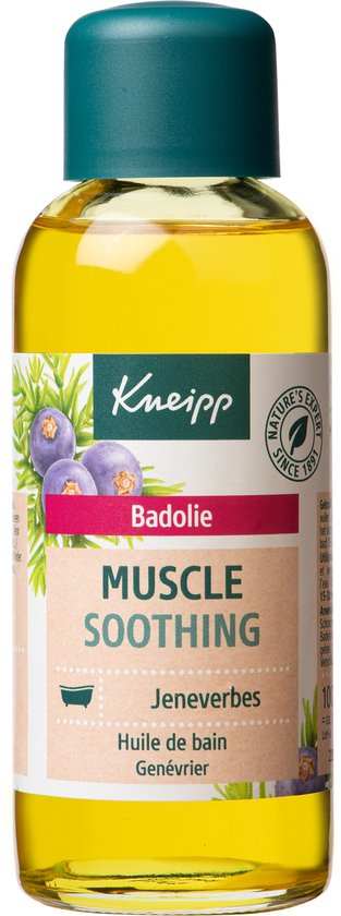 Kneipp Muscle Soothing - Badolie - Jeneverbes - Verkwikkend voor de spieren - Geschikt voor alle huidtypen - Vegan - 1 st - 100 ml - Kneipp