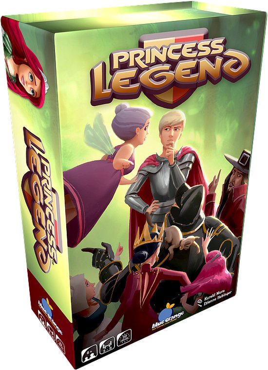 Blue Orange Games - Princess Legend - Familie Behendigheidsspel - 3-8 Spelers - Geschikt vanaf 8 Jaar