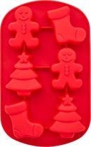 Wilton Siliconen Mal Kerst - DIY Bakvorm voor Mini Cakes, Muffins en Snoepjes - Kerstmis