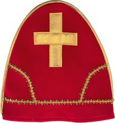 3BMT - Sinterklaas mijter - diameter 28cm - elastisch