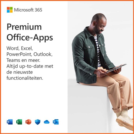 Microsoft 365 Personal - Office voor 1 gebruiker  – NL – 1 jaar abonnement - download