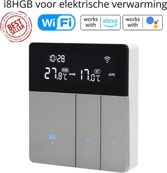 Thermostat intelligent - Chauffage à Water - Chauffage électrique -  Chaudière à gaz -... | bol.com