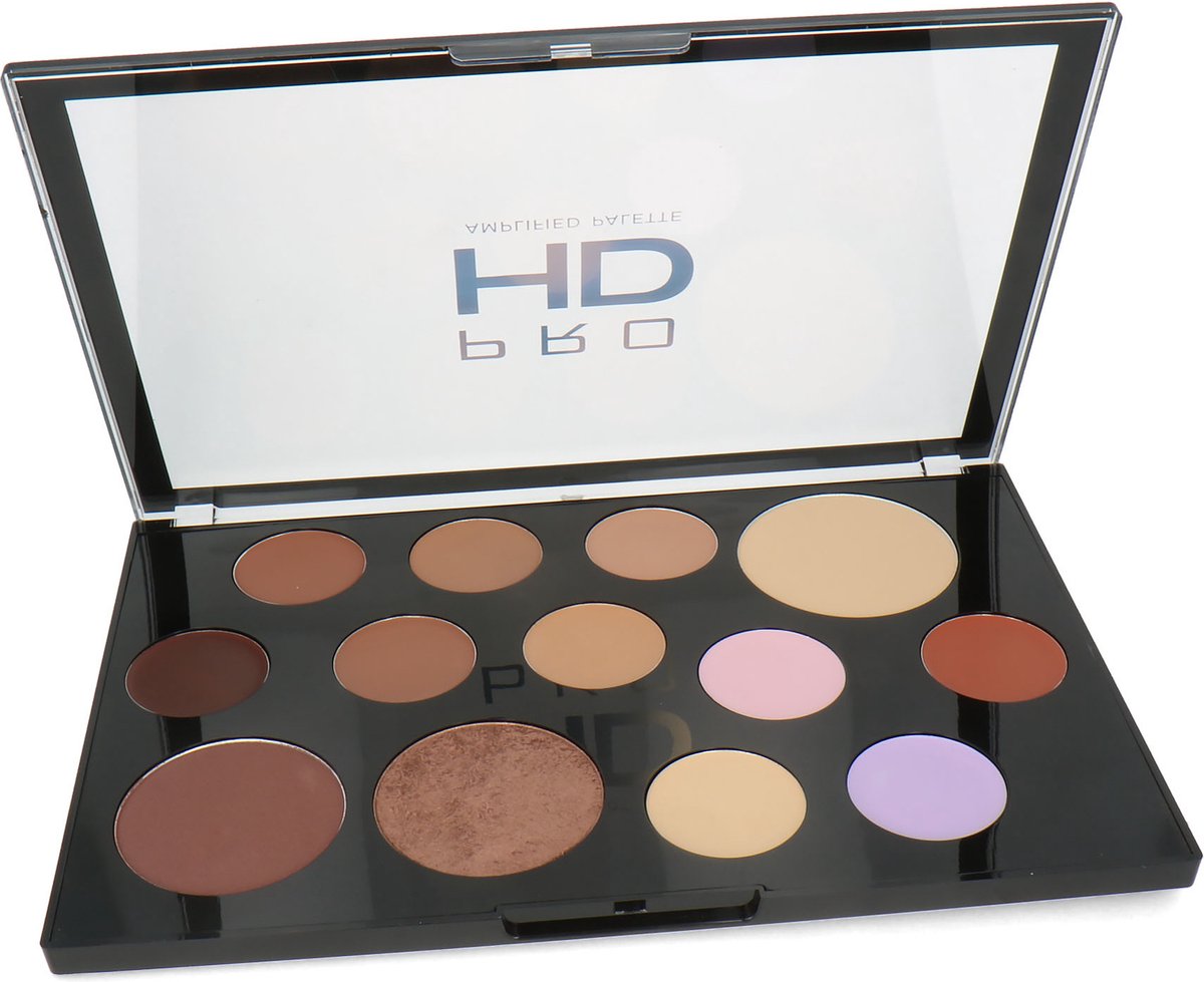 Makeup Revolution The Face Works Pro HD Amplified Palette - Dark