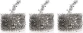 3x guirlandes de sapin de Noël argent 700 cm - étoiles Guirlandes de Noël