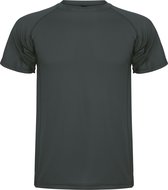 T-shirt sport unisexe Grijs foncé manches courtes marque MonteCarlo Roly taille M