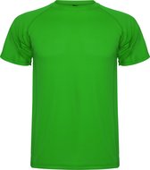 Varen groen unisex sportshirt korte mouwen MonteCarlo merk Roly maat XXL