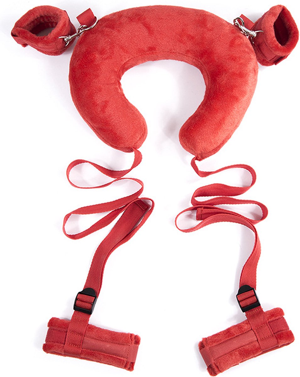 Erodit positie riem -rood- verstelbare riemen - bondage- seks speeltje - BDSM