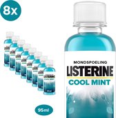 Bol.com Listerine Cool Mint mondwater mondspoeling met intens frisse muntsmaak bestrijdt schadelijke bacteriën voor gezond tandv... aanbieding