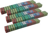 Voordelige schuursponsjes - 70x stuks voordeelpak - schuursponzen